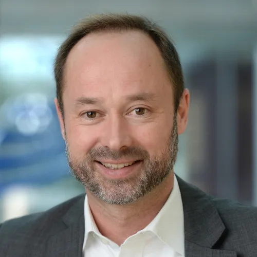 Porträtfoto von Janpeter Beckmann, NRW.BANK